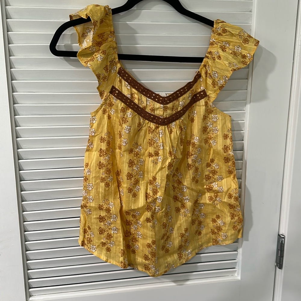 Light yellow summer shirt